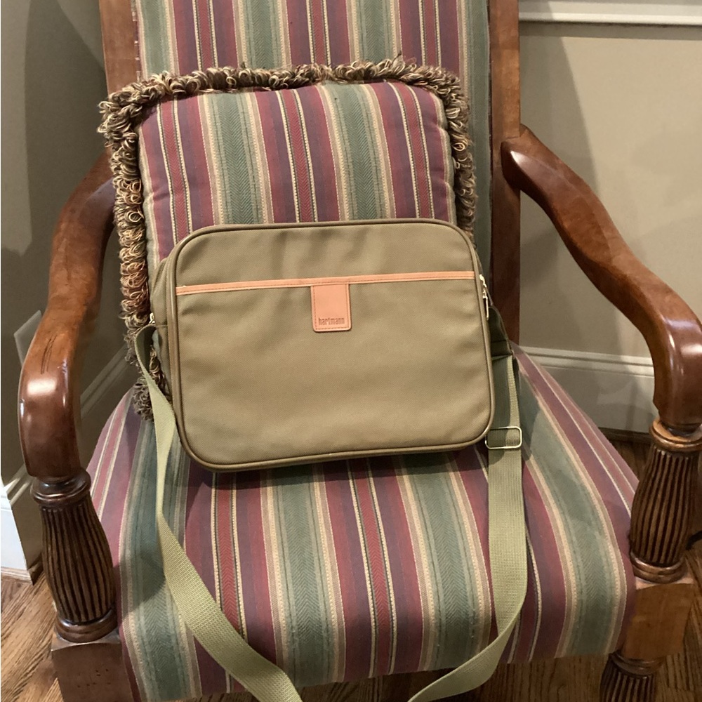 NWT Vintage Hartmann Travel Messenger Carry-on Bag